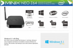 MINIX NEO Z64 Z64W Windows TV Box Mini PC Intel Z3735F 64 BIT Windows 8.1 foto
