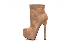 Botine Ares Taupe foto