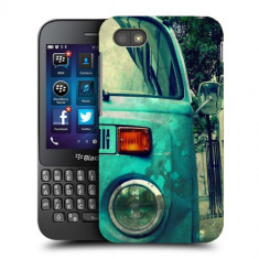 Husa BlackBerry Q5 Silicon Gel Tpu Model Vintage Car foto