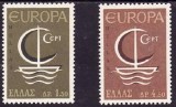 Grecia 1966 - cat.nr.897-8 neuzat,perfecta stare, Nestampilat