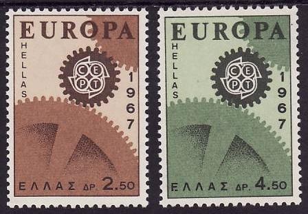 Grecia 1967 - cat.nr.926-7 neuzat,perfecta stare