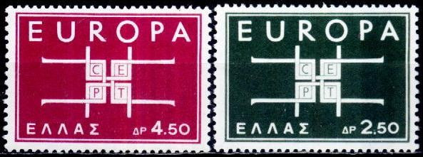Grecia 1963 - cat.nr.799-800 neuzat,perfecta stare