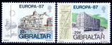 Gibraltar 1987 - cat.nr.530-1 neuzat,perfecta stare, Nestampilat