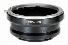 Adaptor Sony - Canon EOS pentru aparate Sony mirrorless foto