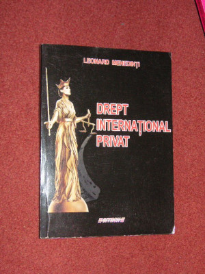 Leonard Mehedinti - Drept international privat foto