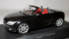 SCHUCO AUDI TT cabriolet negru / interior rosu serie lim 1,500buc 1:43 foto