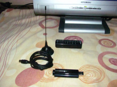 TV-TUNER PINNACLE 72E USB + ANTENA + TELECOMANDA foto