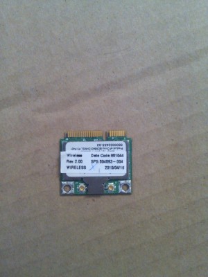 placa wireless wifi 504593-004 Hp compaq 615 610 504593-004 BCM94312HMG b/g foto