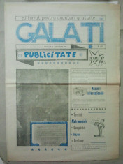 ZIAR - EDITORIAL PENTRU ANUNTURI GRATUITE GALATI { NUMARUL 3 ANUL I - 1990 } foto