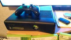 Vand Xbox 360 slim 250Gb + jocuri foto