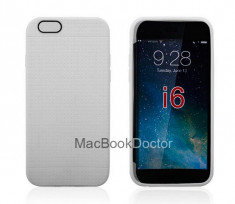 Husa silicon slim Alba iPhone 6 iDr HoneyComb - - - 30 Ron foto