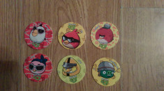 Angry Birds GO-set de 21 jetoane diferite, 19 simple si 2 speciale foto