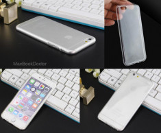 Husa silicon Ultra slim Transparenta iPhone 6 iDr SlimFit - - - 40 Ron foto