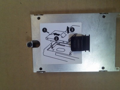 Carcasa caddy hdd hard disk HP COMPAQ 615 610 541/540/550 6720s 6730 6730s 6735s foto