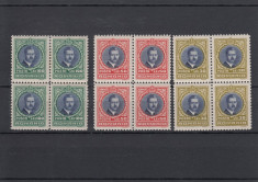 ROMANIA - 1930, LP 88, CAROL I LONDRA, BL DE 4, MNH-LUX - LOT 2 RO foto