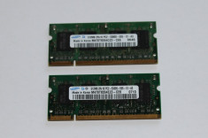 Memorie Laptop 1 GB (2 x 512MB) DDR2 PC2-5300S Samsung foto