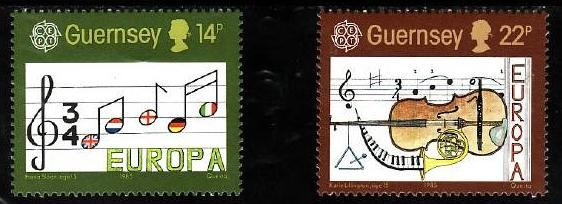 Guernsey 1985 - cat.nr.322-3 neuzat,perfecta stare(z)