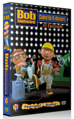Bob Constructorul ( Bob the Builder ) - Colectie 6 DVD-uri desene dublate romana foto