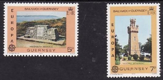 Guernsey 1978 - cat.nr.156-7 neuzat,perfecta stare