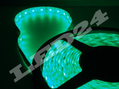 BANDA LED 5050 GALBEN,VERDE 5M 300 SMD, FLEXIBILA, IMPERMEABILA foto