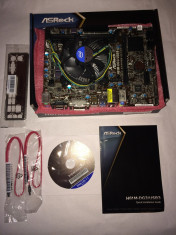 Placa de baza Asrock H61M-DG3/USB3 cu procesor Intel Core i5 2400 3.1ghz 6mb foto