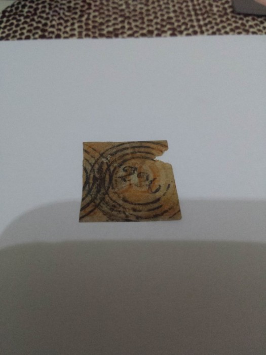 Thurn&amp;Taxis 1859 val. de 30 Kr.stampilata cota 400 euro