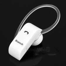 Casca bluetooth BT 300 mini SUPER PRET. Alb foto