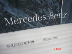 Mercedes S Class, Inscriptionare portbagaj foto