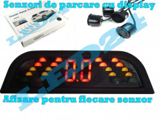 SENZORI DE PARCARE CU DISPLAY LCD PE LED SI SUNET foto