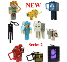 Breloc Minecraft - &amp;quot;keychain Pack&amp;quot; Seria 2 - modele 2015 foto