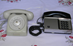 Telefon vechi Ericsson Dialog si Ericsson Diavox VINTAGE pentru colectionari foto