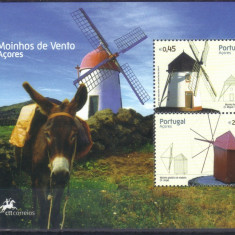 PORTUGALIA Azore 2007, Fauna - Mori de vânt, MNH