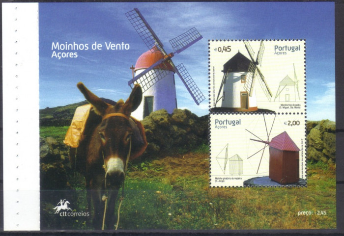 PORTUGALIA Azore 2007, Fauna - Mori de v&acirc;nt, MNH