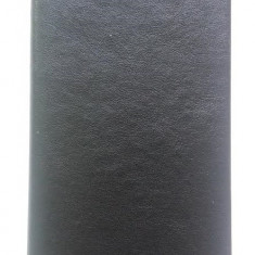 Husa flip carte neagra Samsung Galaxy S4 + folie ecran cadou
