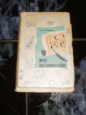 Mici automatizari - G. Oprescu foto