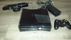 Consola Xbox 360 Slim 4Gb Modat + Kinect +Accesorii + 3 Jocuri foto