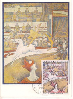 % ilustrata maxima-FRANTA-Reproduceri de arta-La circ foto