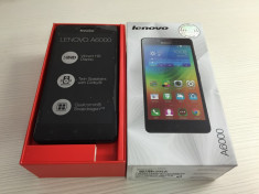 TELEFON LENOVO A6000 NOU LA CUTIE DISPLAY 5&amp;quot; QUAD 1,2GHZ 1 GB RAM 8MP CAMERA foto