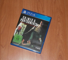 Joc PS4 - Crimes &amp;amp; Punishments Sherlock Holmes foto