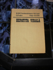 Hepatita virala - N.M Constantinescu foto