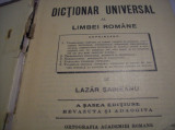 Dictionar univ al limbei romane-l. saineanu-a sasea editiune
