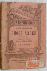ALCALAY/BPT NR. 62: ALFRED LORD TENNYSON - ENOCH ARDEN, POEMA (TRAD. H.G. LECCA) foto