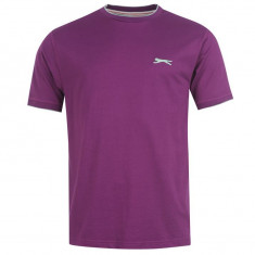 Tricou Barbati Slazenger Tipped - Marimi disponibile S, M, L, XL, XXL, XXXL foto