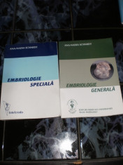 Embriologie speciala si generala (2 vol) - Ana Nadia SChmidt foto