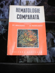 hematologie comparata ST. Berceanu foto