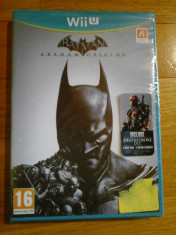 JOC WII U BATMAN ARKHAM ORIGINS ORIGINAL SIGILAT / by DARK WADDER foto