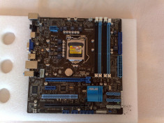 Placa de baza Asus P8H67-M Rev 3.0 sk 1155 32G RAM,1G LAN,SATA3 - RESIGILATA foto