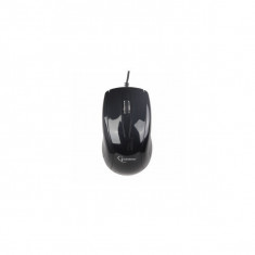 Mouse optic USB Gembird, 1000dpi, Black foto