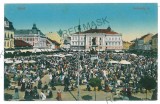 2733 - ARAD, Market - old postcard - unused