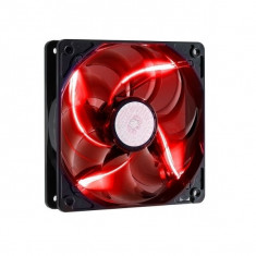 Ventilator carcasa COOLER MASTER SickleFlow 120mm, conector 3-pin, LED rosu (R4-L2R-20AR-R1) foto